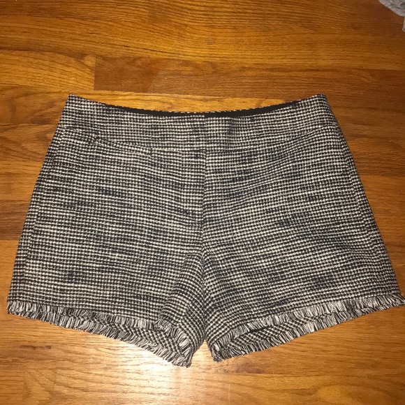 Ann Taylor Pants - Black and white tweed shorts Ann Taylor Pants - Black and white tweed shorts